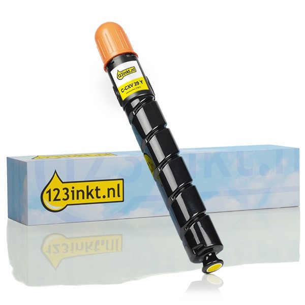 Canon C-EXV 29 Y toner (marque 123encre) - jaune 070819 - 1