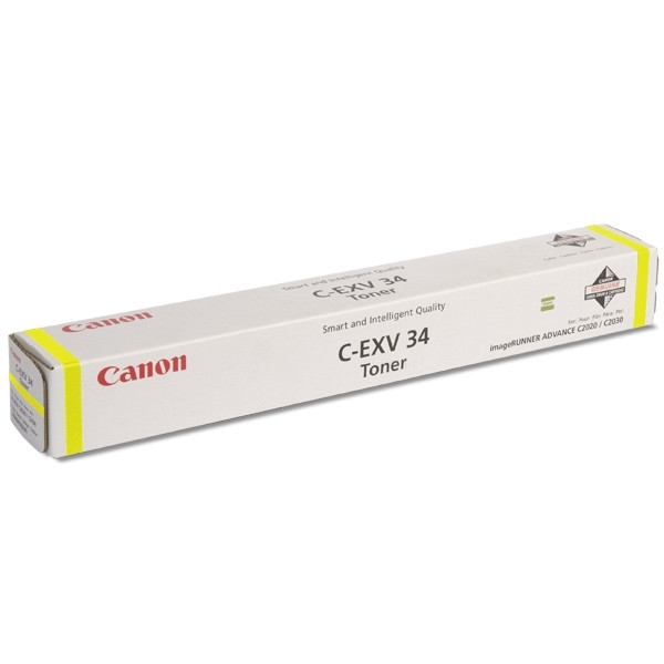 Canon C-EXV 34 Y toner (d'origine) - jaune 070768 - 1