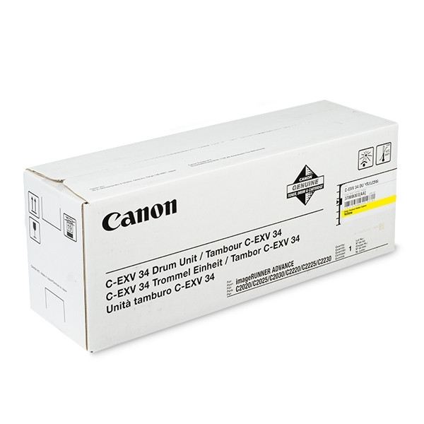Canon C-EXV 34 tambour (d'origine) - jaune 070726 - 1
