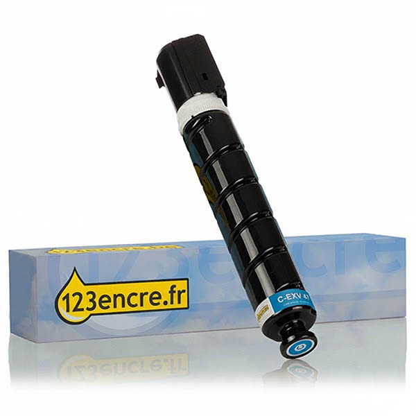 Canon C-EXV 47C toner (marque 123encre) - cyan 017213 - 1