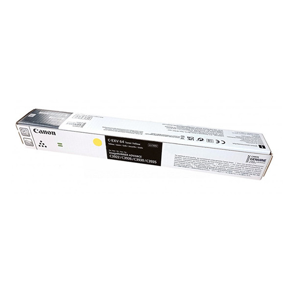 Canon C-EXV 64 Y toner (d'origine) - jaune 017672 - 1