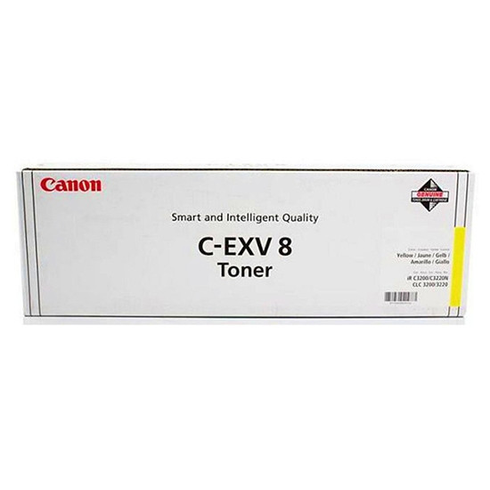 Canon C-EXV 8 Y toner (d'origine) - jaune 071250 - 1