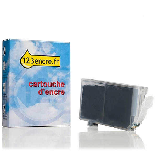 Canon CLI-42BK cartouche d'encre (marque 123encre) - noir 018827 - 1
