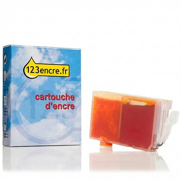 Canon CLI-42Y cartouche d'encre (marque 123encre) - jaune 018837 - 1
