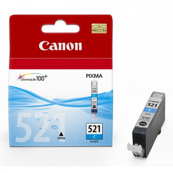 Canon CLI-521C cartouche d'encre cyan (d'origine) 900517 - 1