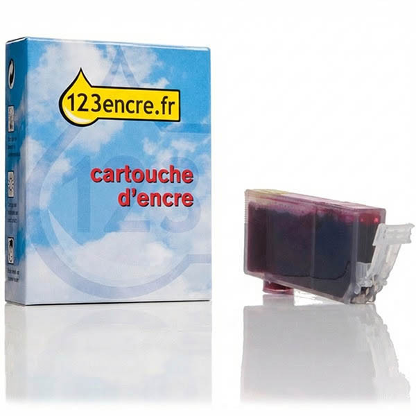 Canon CLI-521M cartouche d'encre sans puce (marque 123encre) - magenta 018357 - 1