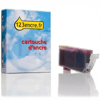 Canon CLI-521M cartouche d'encre sans puce (marque 123encre) - magenta