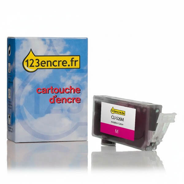 Canon CLI-526M cartouche d'encre (comestible) - magenta 199034 - 1