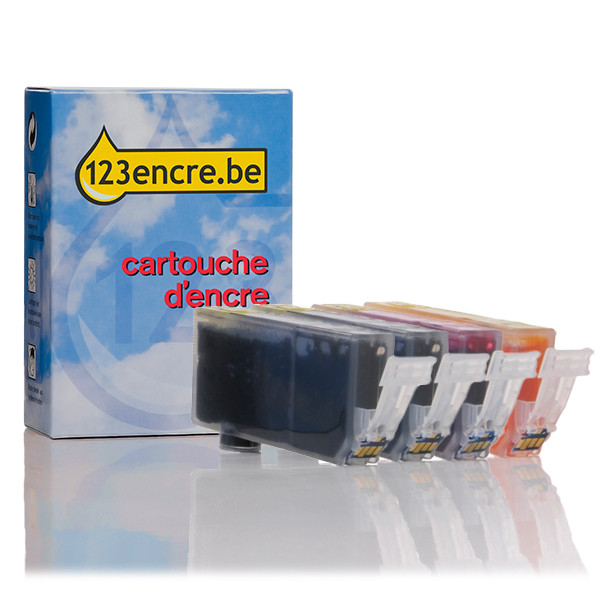 Canon CLI-526 multipack 4 couleurs (marque 123encre) 132081 - 1