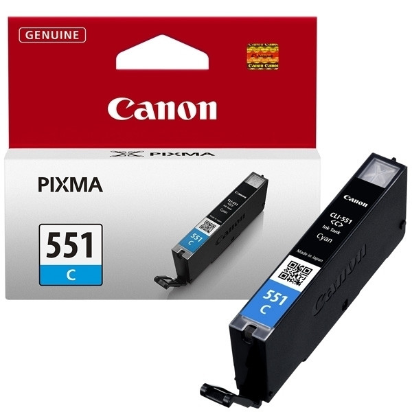 Canon CLI-551C cartouche d'encre (d'origine) - cyan 018784 - 1