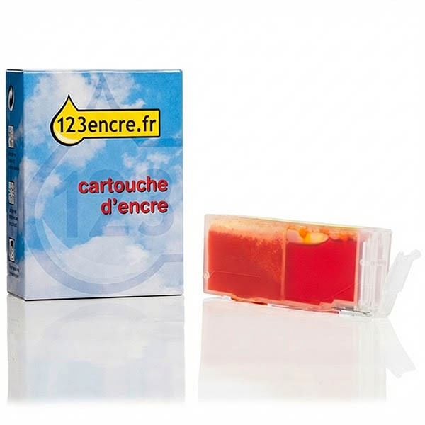 Canon CLI-551Y cartouche d'encre (marque 123encre) - jaune 018789 - 1