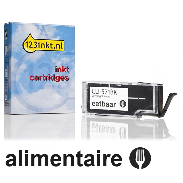 Canon CLI-571BK cartouche d'encre (alimentaire) - noir 199006 - 1