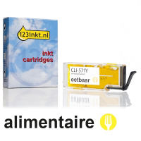 Canon CLI-571Y cartouche d'encre (alimentaire) - jaune 199009