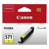 Canon CLI-571Y cartouche d'encre (d'origine) - jaune 017254