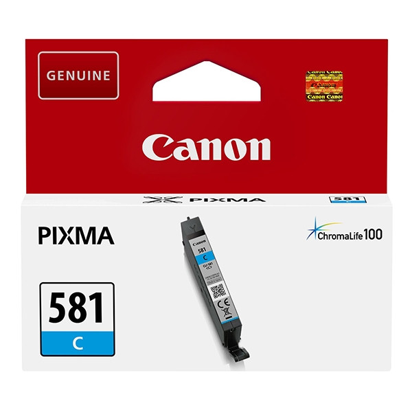Canon CLI-581C cartouche d'encre cyan (d'origine) 017442 - 1