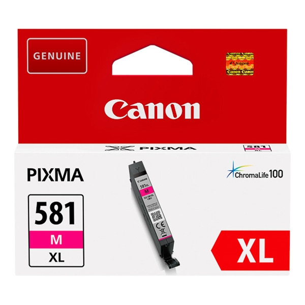 Canon CLI-581M XL cartouche d'encre magenta haute capacité (d'origine) 017454 - 1