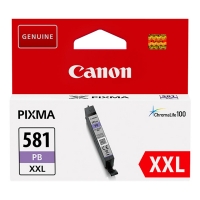 Canon CLI-581PB XXL cartouche d'encre capacité extra haute (d'origine) -  bleu photo 017472