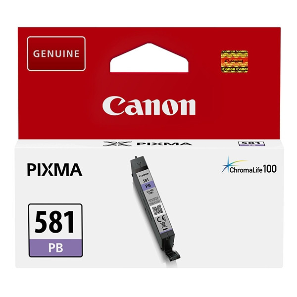 Canon CLI-581PB cartouche d'encre bleu photo (d'origine) 017468 - 1