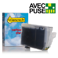 Canon CLI-8BK cartouche d'encre avec puce (marque 123encre) - noir 018051
