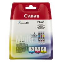 Canon CLI-8 multipack C/M/Y (d'origine) 018079