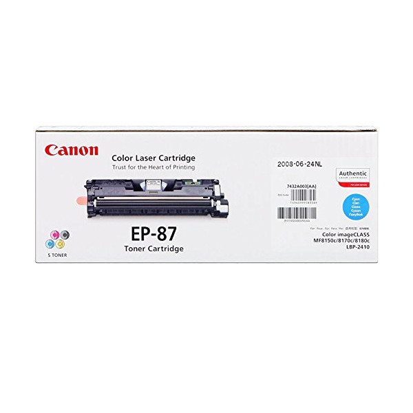 Canon EP-87C toner cyan (d'origine) 032835 - 1