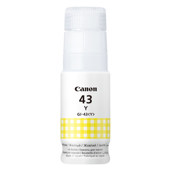 Canon GI-43Y réservoir d'encre (d'origine) - jaune 016072 - 1