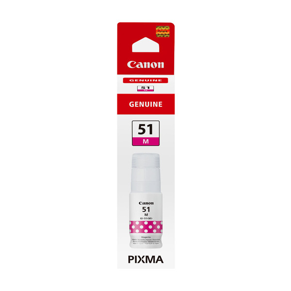 Canon GI-51M réservoir d'encre (d'origine) - magenta 016022 - 1