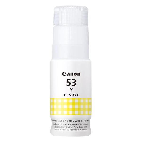 Canon GI-53Y réservoir d'encre (d'origine) - jaune 016060 - 1