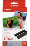 Canon KL-36IP cartouche d&#039;encre + papier format L (d&#039;origine) 018005