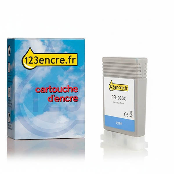 Canon PFI-030C cartouche d'encre (marque 123encre) - cyan 017531 - 1