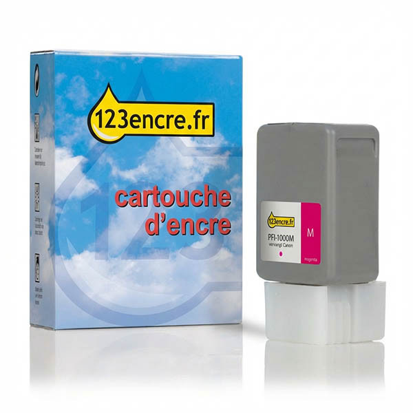 Canon PFI-1000M cartouche d'encre (marque 123encre) - magenta 010131 - 1