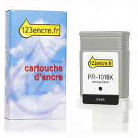 Canon PFI-101BK cartouche d'encre (marque 123encre) - noir