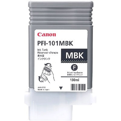 Canon PFI-101MBK cartouche d'encre noire mate (d'origine) 018250 - 1