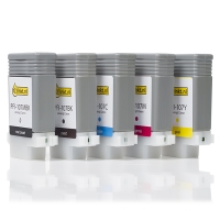 Canon PFI-107 multipack MBK/BK/C/M/Y (marque 123encre) 132055