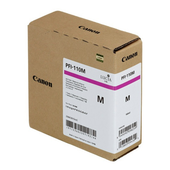 Canon PFI-110M cartouche d'encre magenta (d'origine) 010160 - 1