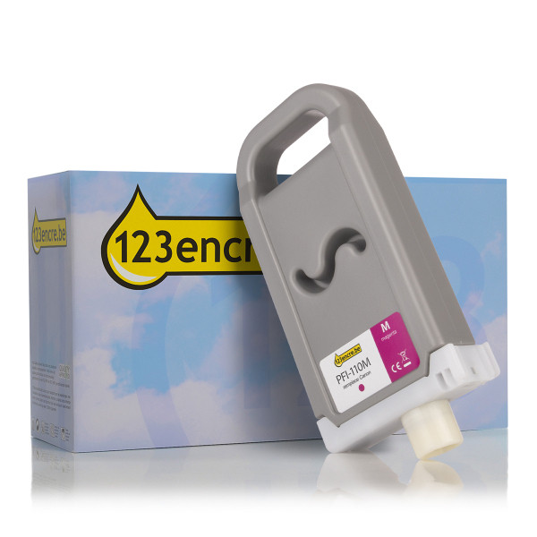 Canon PFI-110M cartouche d'encre (marque 123encre) - magenta 010161 - 1