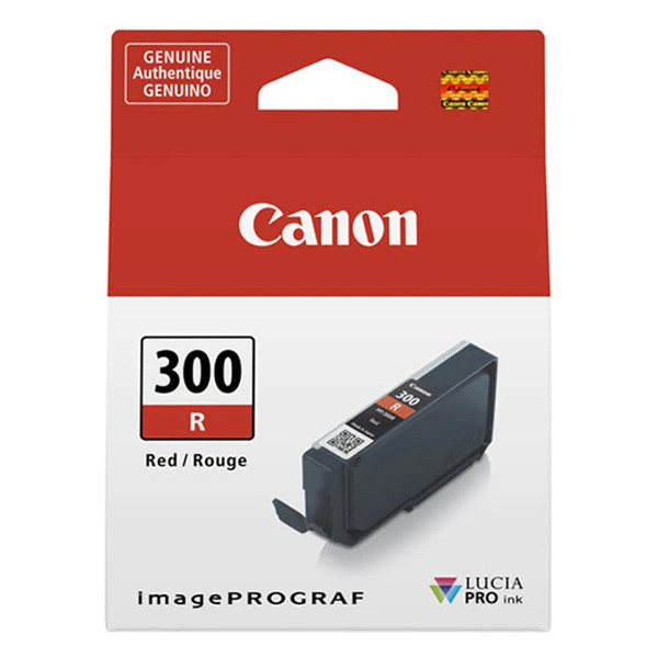 Canon PFI-300R cartouche d'encre (d'origine) - rouge 011716 - 1