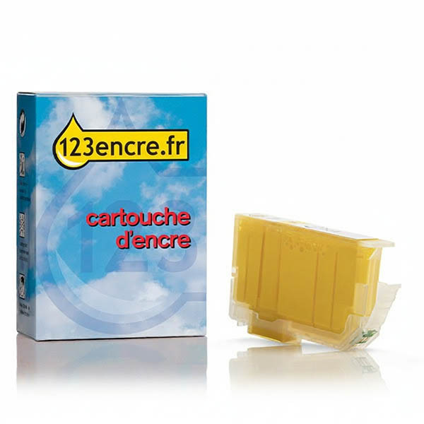 Canon PFI-300Y cartouche d'encre (marque 123encre) - jaune 011711 - 1
