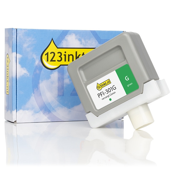 Canon PFI-301G cartouche d'encre (marque 123encre) - vert 018297 - 1