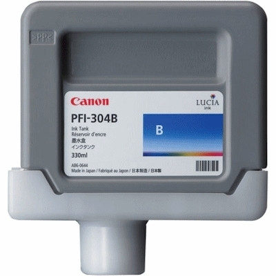 Canon PFI-304B cartouche d'encre bleue (d'origine) 018642 - 1