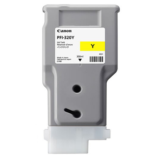 Canon PFI-320Y cartouche d'encre haute capacité (d'origine) - jaune 018442 - 1