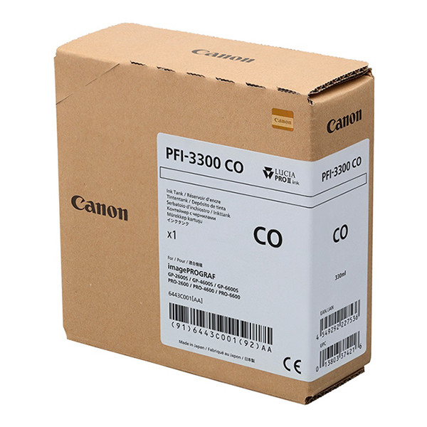 Canon PFI-3300CO cartouche d'encre haute capacité optimiseur de chroma (d'origine) 010578 - 1