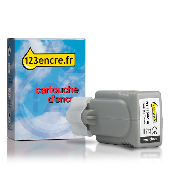 Canon PFI-4100PBK cartouche d'encre (marque 123encre) - noir photo 083731 - 1