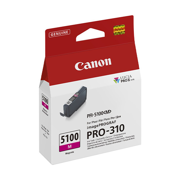 Canon PFI-5100M cartouche d'encre (d'origine) - magenta 083784 - 1