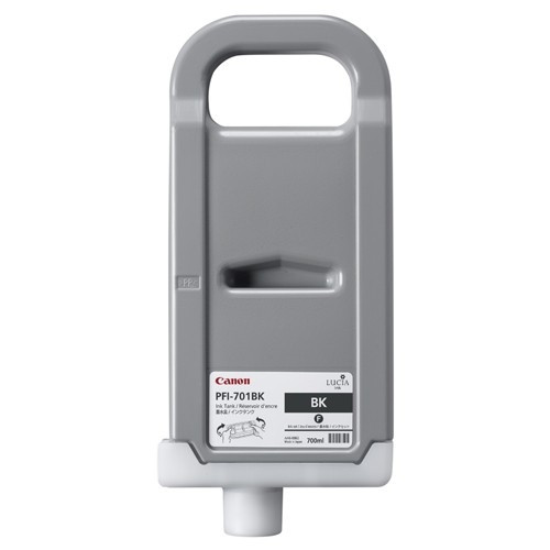 Canon PFI-701BK cartouche d'encre noire (d'origine) 018306 - 1