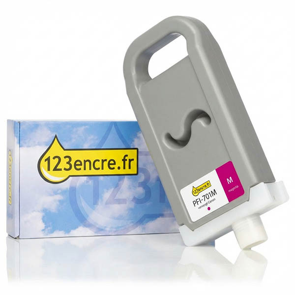 Canon PFI-701M cartouche d'encre (marque 123encre) - magenta 018311 - 1