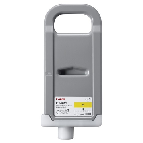 Canon PFI-701Y cartouche d'encre jaune (d'origine) 018312 - 1