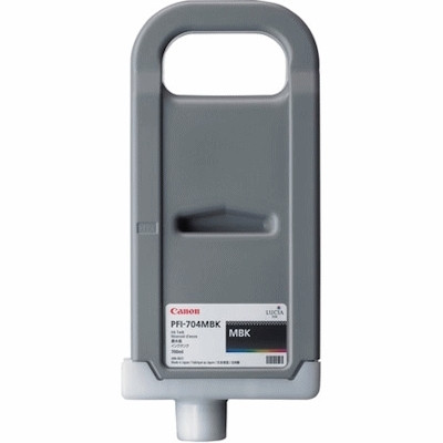 Canon PFI-704MBK cartouche d'encre noire mate (d'origine) 018648 - 1