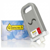 Canon PFI-706R cartouche d'encre haute capacité (marque 123encre) - rouge