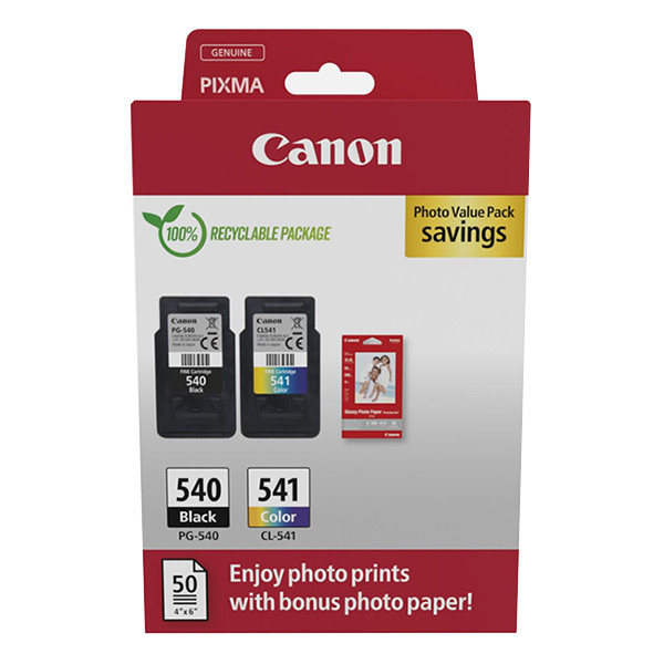 Canon PG-540/CL-541 pack avantageux photo (d'origine) 132268 - 1